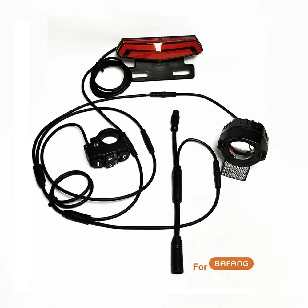Bike Light Front Rear - Elektrische Fahrrad Scheinwerfer Rücklicht Set Wasserdichte