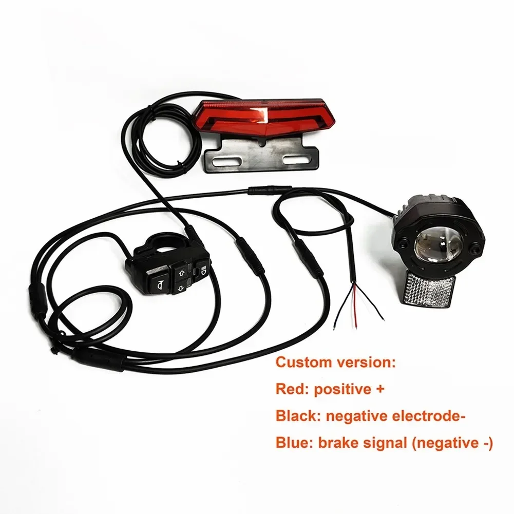 Bike Light Front Rear - Soverup Elektrische Fahrrad Scheinwerfer Rücklicht Set