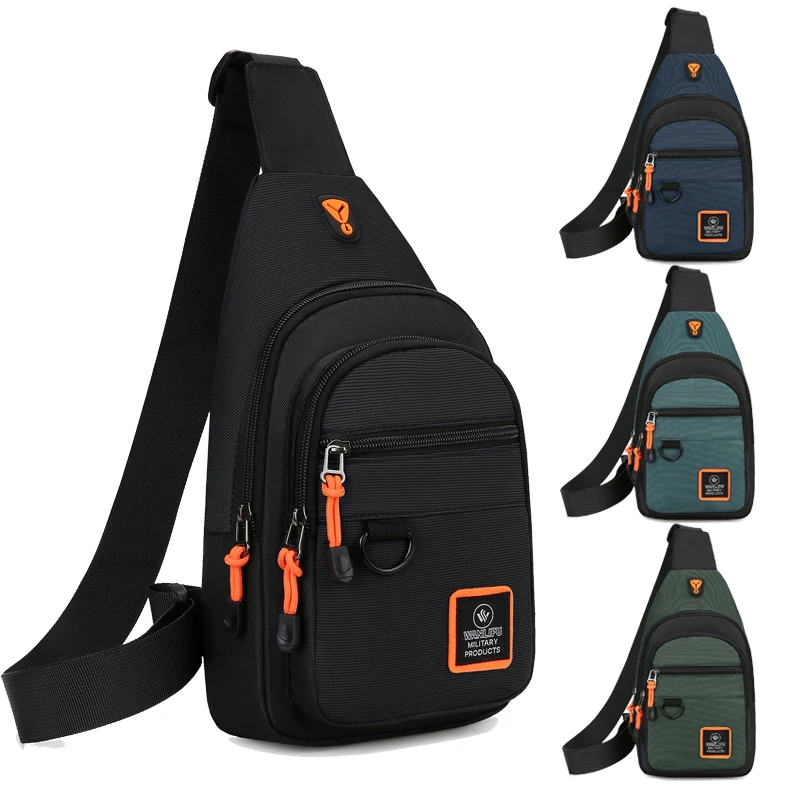 Cycling Journey - NEUE Herren-Brusttasche, Freizeit-Outdoor-Wandertasche, Fahrradtasche, Wasserdichte Sport-Umhängetasche,