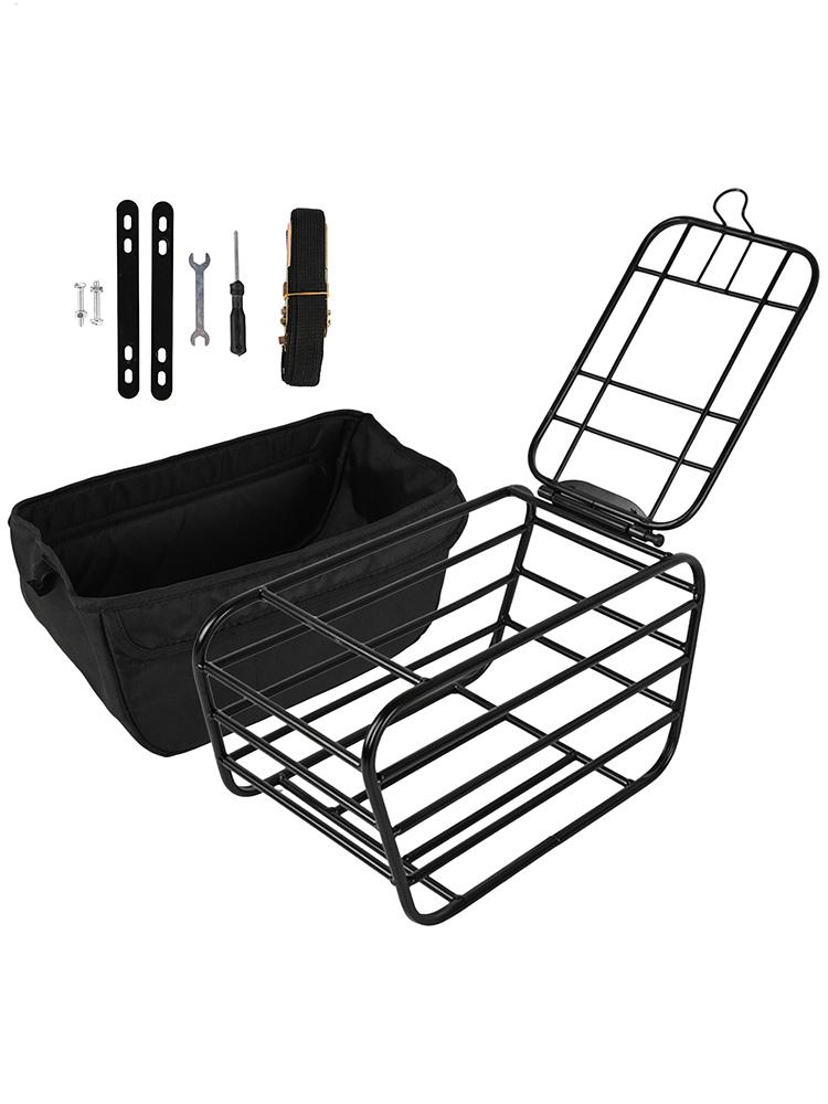 Cycling Commuter - Fahrrad-Heckkorb, robust, Fahrrad-Heckorganizer, Haustier-Transportbox, Gepäckkoffer für