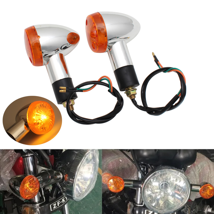 Bike Light Front Rear - Motorrad Universal vorne hinten 10mm Blinker