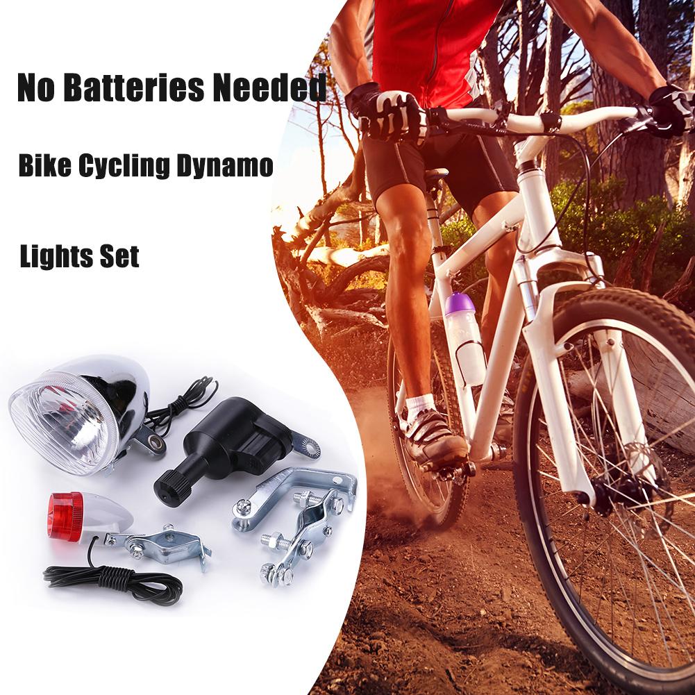 Fahrrad-Dynamo-Lichtset, Siche – Bike Light Front Rear Bewertung und Preis